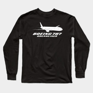 Boeing 787 Dreamliner Long Sleeve T-Shirt